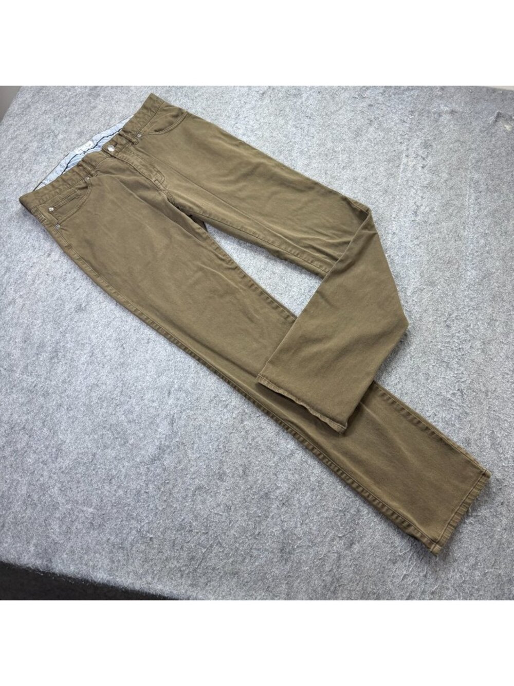 Peter Millar 5-Pocket Pants Men 33 x 33 Brown Stretch Ultimate Sateen